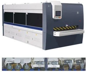 Industrial Wood Profile Sanders Oscillating Spindle Brush Shaped Sanding Machine for Cabinet Door 1000mm M9