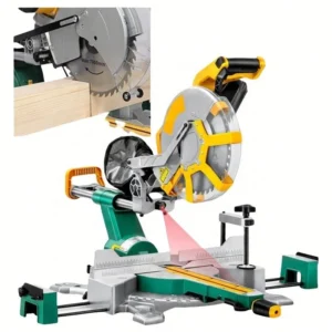 IndustrialGrade Woodworking Panel Saw Sliding Miter Saw with Induction Motor Bench Top Model
