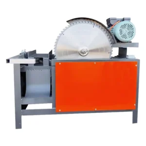 Integrated Tree Cutting and Firewood Splitting Machine with Hydraulic Drive and Electric Saw Cutting