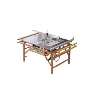 Invisible Precision Horizontal Sliding Panel Saw with High Power Motor