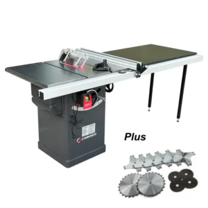 Item#25103 10″ Vertical Woodworking Circular Saw Machine with Dado Blade Set Motor