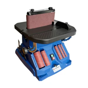 Item#CSB424 Oscillating Spindle and Belt Sander with Motor High Productivity 450W 58 Oscillations Min
