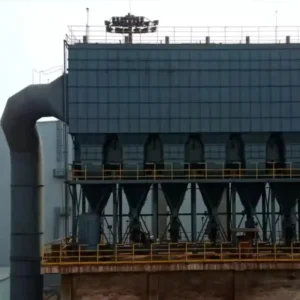 JED Central Bag Dust Collector System with Automatic Ash Removal Industrial Dust Control Equipment for Production Line