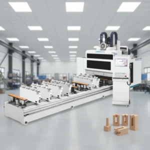 JR 5013 Foshan Factory CNC Automatic High Accuracy Motorized Wood Tenoning & Mortise Machine