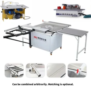 JT650 Rocker Arm Precision Bench Saw Foldable Woodworking Sliding Table Panel Saw