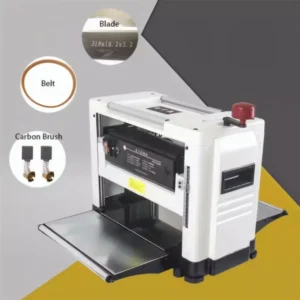JTP 31801 Wood Thickness Planer with Thickness Setting and Surface Finishing for Woodworking Studio Precision Processing