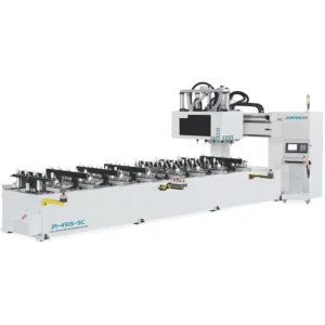 JUNRAN Three Row High Accuracy CNC Mortising Grooving Machine Motor for Efficient Drilling Slotting Milling Multi Station