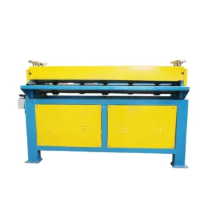 JXP 2000HVAC Metal Sheet Duct Grooving Machine Trimming Beading Machine
