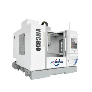 Jinan Mosencnc Automatic Vertical Machining Center VMC850 8000rpm with BT40 Spindle 24 CNC Tools 3 Axis for Precision Parts