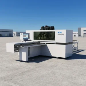 KD 612NCSD Super Version High Productivity 37.22kw Engine Six Side CNC Wood Boring Machine Drilling Milling Integration Stable
