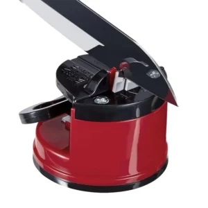 KITCHENCARE Manual Knife Scissors Sharpener Tool Grinder Tungsten Kitchen Knives Sharpener with Suction
