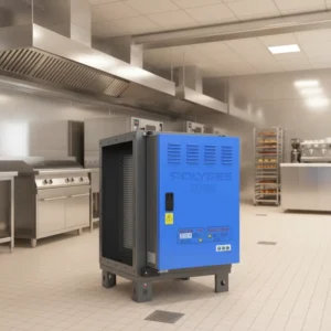 Kitchen Filter Commercial Restaurant Air Duct Cleaning Equipment ESP Electrostatic Oil Fume Purifier for Kitchen Air Ex