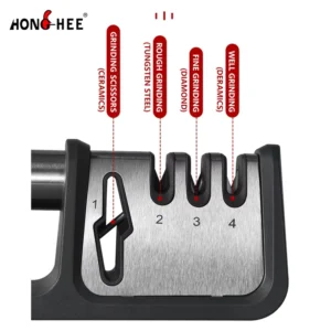Kitchen Knife Scissor Sharpener Knife Sharpeners 4 Stage Kitchen Knife Sharpening Machine