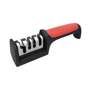 Knife Sharpener Handheld Multi function 3 4 Stages Type Quick Sharpening Tool With Non slip Base Kitchen Knives Accessories