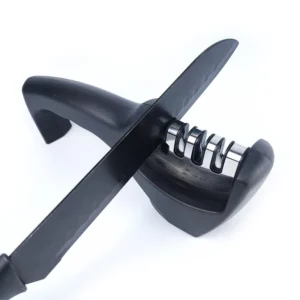 Knife Sharpener With 4 Stage Smart Honing Steel Professional Knife Sharpener With Accessory Sharpening for Kitchen Knife