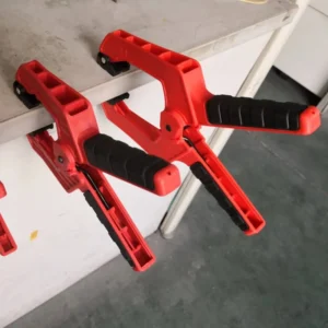 Kolarwin Carpenter DIY Heavy Duty TPR Rubber Spring Clamps Wooden Quick Nylon Spring Clamp Soft Wood Fixing Fixture Clamp
