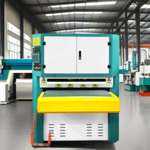 LX 1000RR M Double Sanding Belt Deburring and Chamfering Machine Strong Magnetic Attraction Table for Sheet Metal