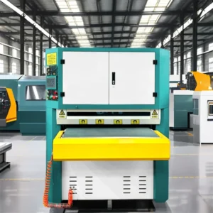LX 450RRW Deburring Polishing and Wire Drawing Double End Belt Sander Deburring Polishing Machine
