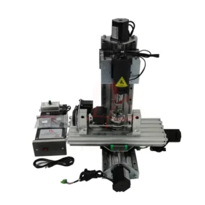 LYBGACNC 2515 Vertical Engraving Machine 3 4 5axis Column Type CNC Router Engraving Drilling and Milling Machine 1000W