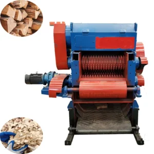 Large Capacity Automatic Drum Wood Chipper