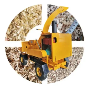 Large Capacity Garden Wood Chipper Forestry Machinery Branch Crusher and Cutting Machine