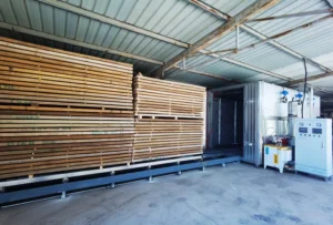 Large Capacity Wood Drying Kiln Processing Machine Wood Drying Equipment 80kw Power 6000kg Heavy Duty Easy to Operate