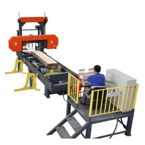 Large Diameter Log Cutting Used Heavy Duty Saw Hydraulic Horizontal Wood Band Sawmill