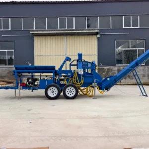 Large Forestry Equipment Wood Cutting Wood Machine 30t Gasoline Hydraulic Firewood Processor Wood Processor