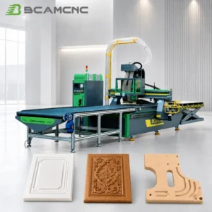 Large Format 2140 Woodworking MDF Plywood Furniture Cabinet Door Panel Cutting Engraving Industrial Table CNC Router Machine
