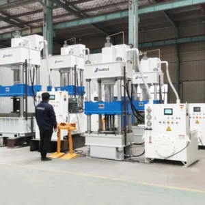 Large Four Column Hydraulic Press Cold Press for Die Casting Aluminum Parts Shearing Shaping Deep Drawing Bearing Core