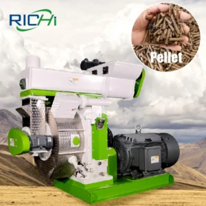 Large Scale 8-10t/h Oak Pine Sawdust Wood Pellet Press Machine