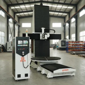 Large Size Vertical 5 Axis CNC Router Single Spindle NC Studio PLC 3D Undercut Carving for Yacht Mold Architectural Foam