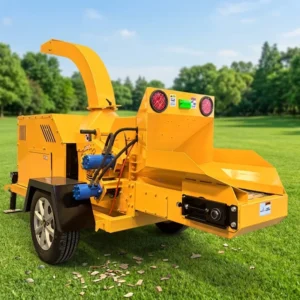 Large Wood Chipper Diesel Engine Wood Crusher Wood Chippers