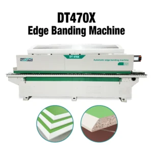 Latest Model Full Auto 45 Degree Bevel Woodworking Edge Banding Machine for Wood Plywood MDF Furniture Making
