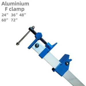 Length 60 90 120 150 180cm 24-72 Inches Aluminum Alloy Woodworking F Clamp for Wood Frame Carpenter Tools