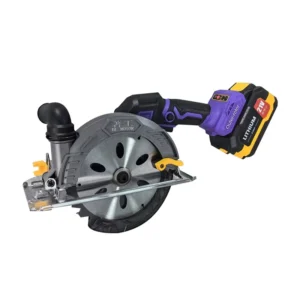 Lithium Battery Brushless Electric Circular Saw Woodworking Rechargeable 21V High Power 5 Inch Combo Single Hand