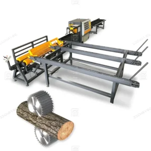 Log Multi Blades Circular Saw Machine Wood Multi Rip Saw