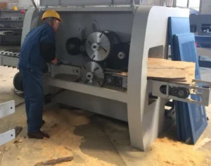 Log Splitter Woodworking Table Saw Wood Cutting Band Saw Machine MJ Y7 600 XB
