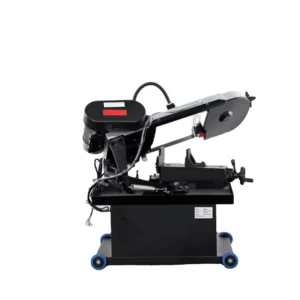 Loginfly Mini Portable Automatic Band Sawing Machine for Metal Cutting Small Size