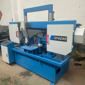 Low Cost Factory Direct Horizontal Band Sawing Machine Efficiently Cuts Steel & Aluminum