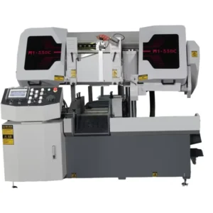 M1-330C Metal Band Sawing Machine Can Adjust the Tension of Saw Blade Which Is an Ideal Choice for Metal Processing