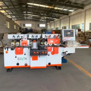 MB4013 Four Side Wood Flooring Planer Moulder Machine with 4 Side Spindles