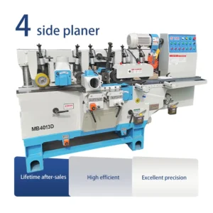 MB4013D Woodworking 4 Sided Wood Planer Machine Four Side Moulder
