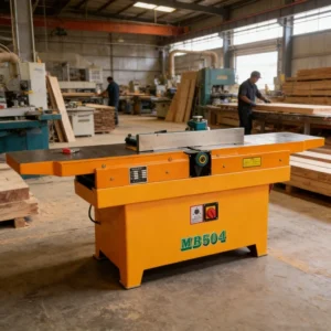 MB504 Industrial Woodworking Surface Planer Sturdy Jointer Planer for Solid Wood Furniture Board Surface Treatment