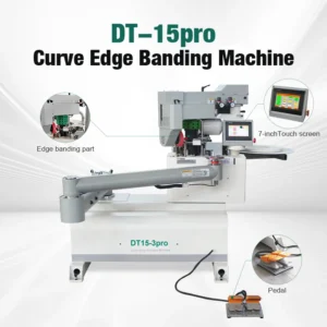 MDF PVC Auto Curve Round Edge Banding Machine for Plywood Furniture