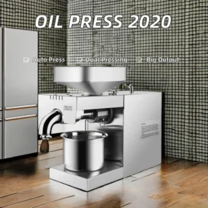 MJ LYF-501S Peanut Oil Cold & Hot Pressing Machine Stainless Steel Semi-Automatic High Capacity