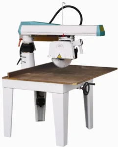 MJ2239 Vertical Circular Saw Woodworking Machine 4kw Motor 960x700mm Working Table