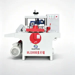 MJ300B Vertical Woodworking Rip Saw Multi Rip Saw for Square Logs with Motor Core Component