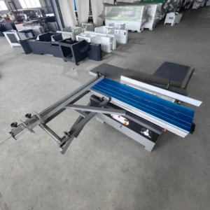 MJ6116 1600mm 45 Degree Wood Cutting Sliding Table Panel Saw Machine for Furniture Workshop Precision Panel Saw