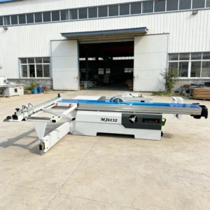 MJ6132 High Accuracy CNC Automatic Sliding Table Panel Saw Machine Woodworking Auto Reciprocating Beam Saw 4kW 380 220V